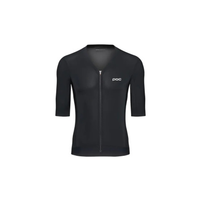 POC Men's Raceday Short Sleeve Cycling Jersey in Uranium Black