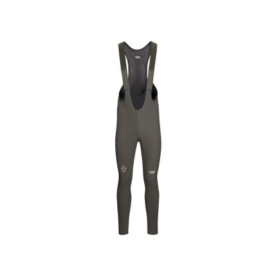 Pas Normal Studios Mechanism Deep Winter Long Bibs in Dark Olive
