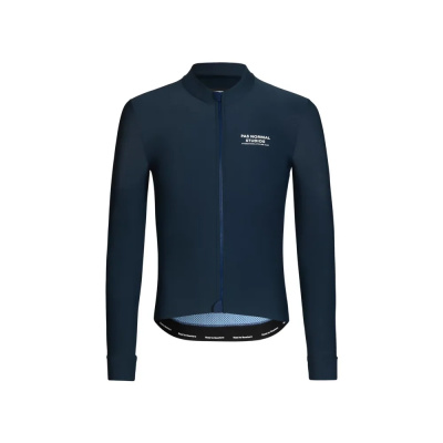 Pas Normal Studios Mechanism Long Sleeve Jersey in Navy