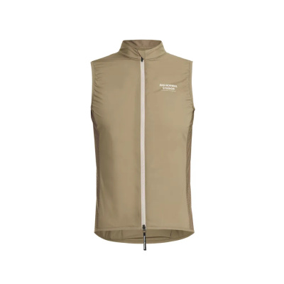 Pas Normal Studios Mechanism Stow Away Gilet in Beige