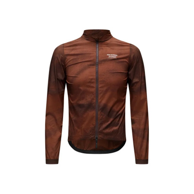 Pas Normal Studios Mechanism Stow Away Jacket in AOP Light Brown