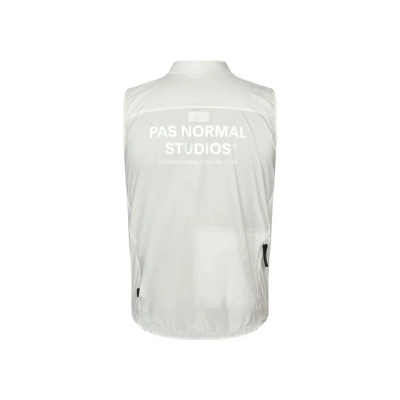 Pas Normal Studios Men's Essential Insulated Gilet in Off White
