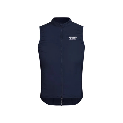 Pas Normal Studios Men's Mechanism Stow Away Gilet in Navy