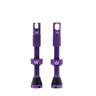 Peaty's X Chris King Tubeless MK2 Valves Violet