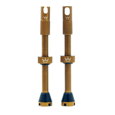 Peaty's x Chris King Tubeless MK2 Valves in Bourbon