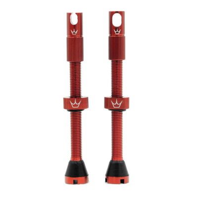 Peaty's x Chris King Tubeless MK2 Valves in Red
