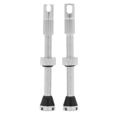 Peaty's x Chris King Tubeless MK2 Valves in Silver