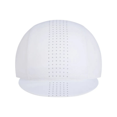 Rapha Brevet Cap in White and Silver
