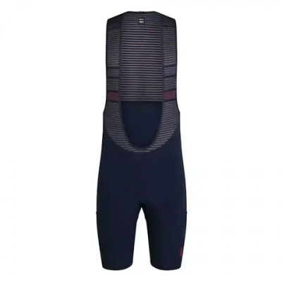 Rapha Mens Brevet Element Bib Shorts in Dark Navy