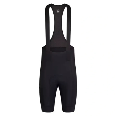Rapha Men's Brevet Element Cargo Bib Shorts in Black