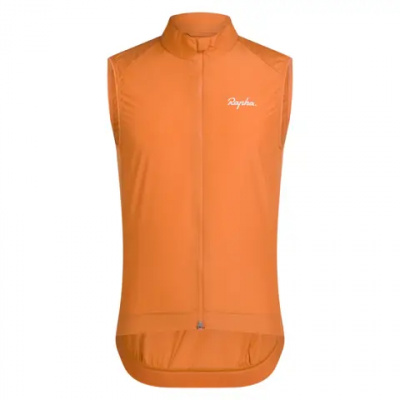 Rapha Men's Core Gilet in Dusted Orange and White