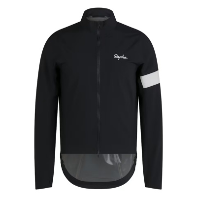Rapha Men's Core Rain Jacket III in Black and White