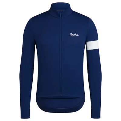 Rapha Men's Core Winter Jacket in Navy and White