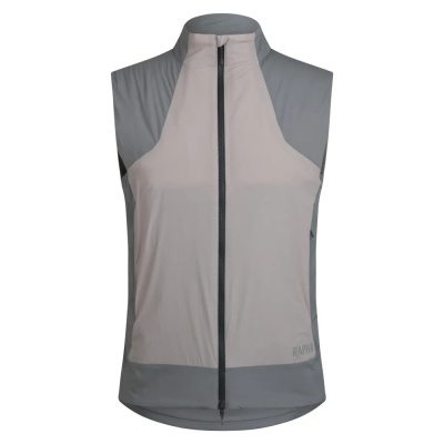 Rapha Men's Explore Insulated Gilet in Sage Grey and Rock