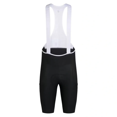 Rapha Men's Pro Team Cargo Bib Shorts in Black and White - Regular