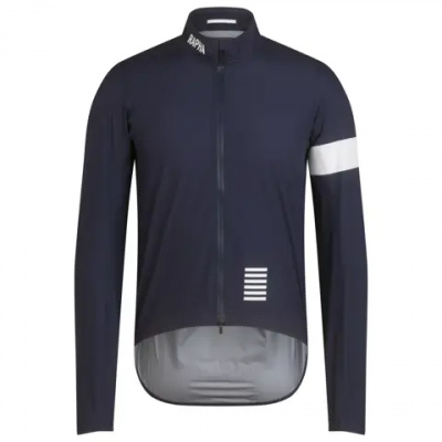 Rapha Men's Pro Team GORE-TEX Rain Jacket in Dark Navy and White