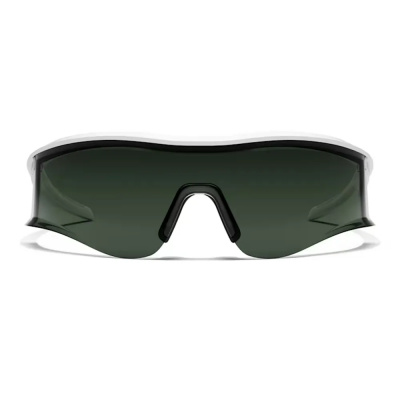 Rapha Reis Cycling Glasses in Green and White
