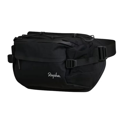 Rapha Trail Hip Pack in Black and Light Grey