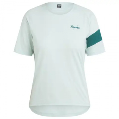 Rapha Women's Trail Technical T Shirt in Light Green