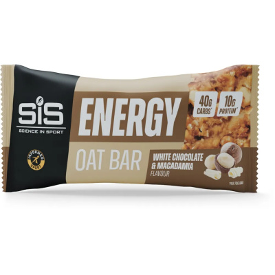 SIS Science in Sport Energy Oat Bar in White Chocolate Macadamia