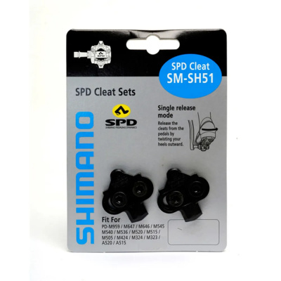 SPRE SH51 Cleat Single Release Black