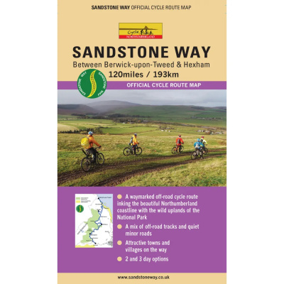Sandstone Way - Northumberland Cycle Route Map