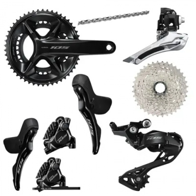 Shimano 105 R7100 Mechanical 12 Speed 50/34 11-36 Groupset