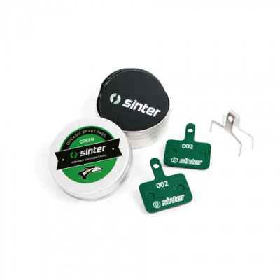 Sinter 02 Shimano B Typre Disc Brake Pads - Green