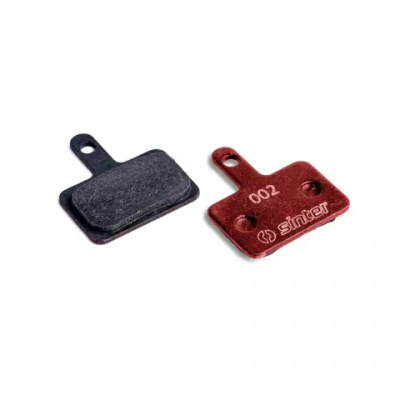 Sinter 02 Shimano B Typre Disc Brake Pads - Red