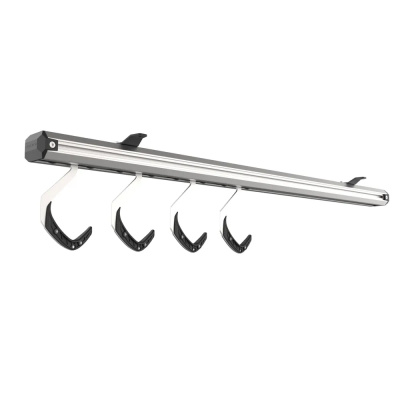Stashed SpaceRail 4 Bike Ceiling Storage System