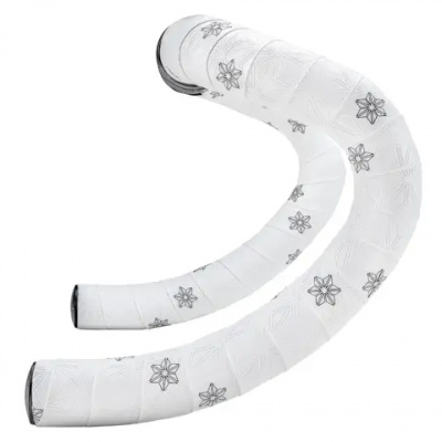 Supacaz Sticky Kush Galaxy Bar Tape in White with Black Stars