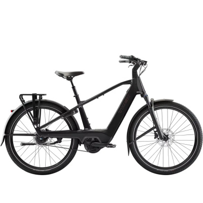 TREK Charter+ 4 Nexus 5 Belt 800Wh Electric Hybrid Bike in Dark Web