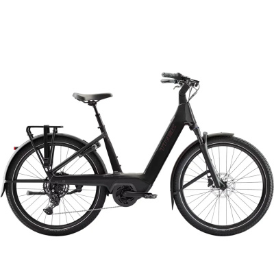 TREK Charter+ 4 R9 Lowstep 540Wh Electric Hybrid Bike in Dark Web