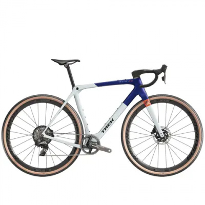 TREK Checkmate SLR 7 AXS Gravel Bike in Hex Blue and Plasma Grey