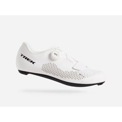 TREK Circuit Road Cycling Shoes in Crystal White