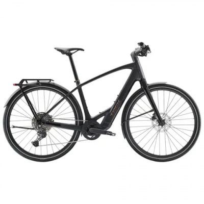 TREK FX+ 7 360Wh Electric Hybrid Bike in Matte Dark Star