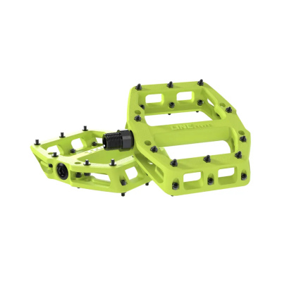 TREK Line Elite Flat Mountain Bike Pedals in Volt