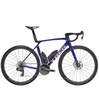TREK Madone SLR 9 AXS 1x Gen 8 Road Bike in Purple Phaze and Amethyst Marble