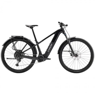 TREK Powerfly+ 4 Equipped Gen 5 600Wh Electric Mountain Bike in Gloss Dark Star and Matte Dark Web