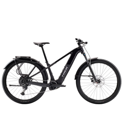 TREK Powerfly+ 4 Equipped Gen 5 800Wh Electric Mountain Bike in Gloss Dark Star and Matte Dark Web