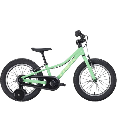 TREK Precaliber 16 inch Freewheel Kids Bike in Green Flash