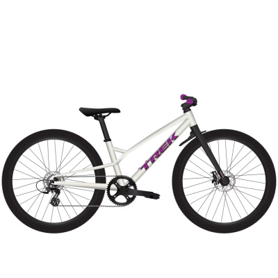 TREK Wahoo 24 Trail Kids Bike in Crystal White