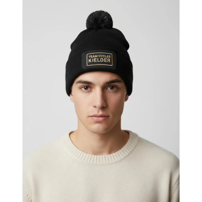Team Cycles Kielder Forest Beanie in Black