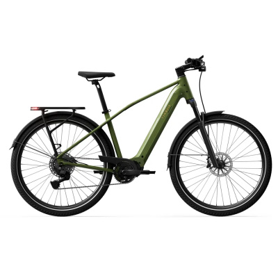Tenways AGO X Special Edition 560Wh Electric Hybrid Bike in Olive Moss - 50cm