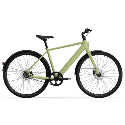 Tenways CGO 600 PRO 360Wh Electric City Bike in Avocado Green