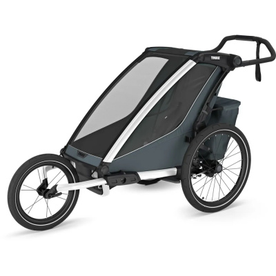 Thule Chariot Cross 2 Single Child Carrier with Cycling and Strolling Kit