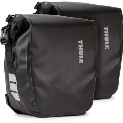 Thule Shield Pannier Bags in Black - Pair - 13 litres