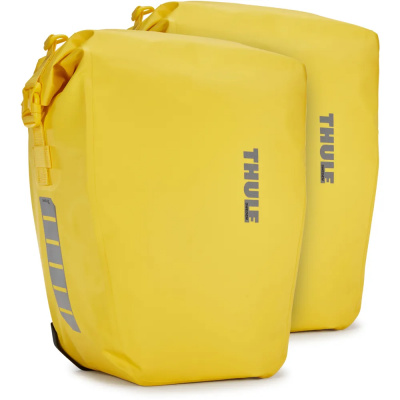 Thule Shield Panniers in Yellow - Pair - 25L