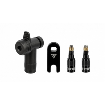 Topeak Turboflow Valve Combo with Rapidhead