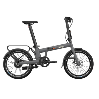 UTO Afternoon PRO20 360Wh Electric Folding Bike in Anthracite Grey